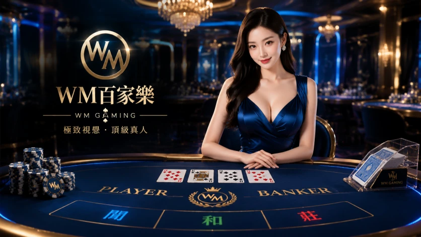 WM百家樂真人遊戲示意圖