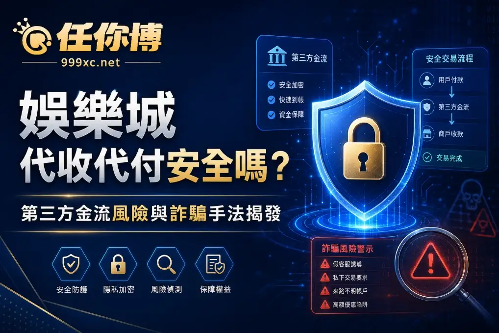 娛樂城代收代付安全嗎？第三方金流風險與詐騙手法揭發封面圖